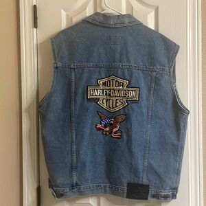 Harley Davidson Denim Vest